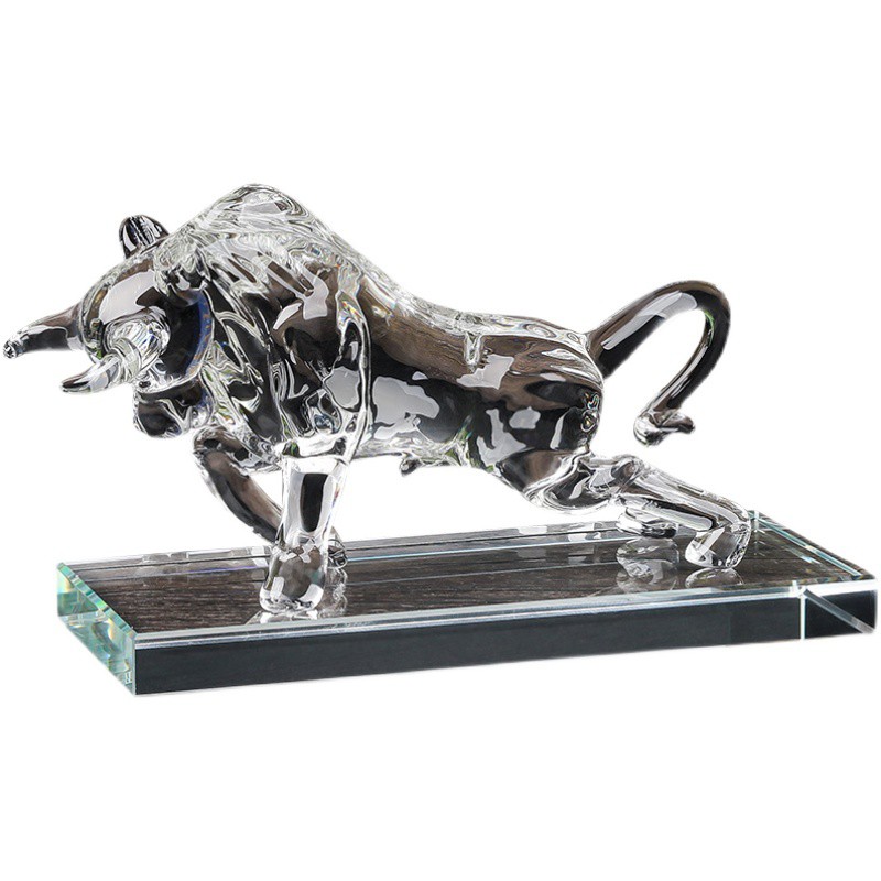 Crystal Bull-ornamenten