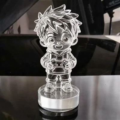 3D-cartoonbeeldhouwwerk